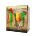 Waxmaid Gemini 2-IN-1 Water Pipe & Dab Straw Kit - Various Colors - (1 Count)-Hand Pipes, Rigs, & Bubblers
