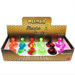 Waxmaid Stamper Silicone Carp Cap - (12 Count Display)-Dab Tools