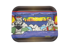 White Rhino Large Rolling Trays - Various Designs - (1 Count)-Rolling Trays and Accessories