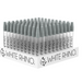 White Rhino Quartz Glass Straw (100 Count Display)-Hand Pipes, Rigs, & Bubblers