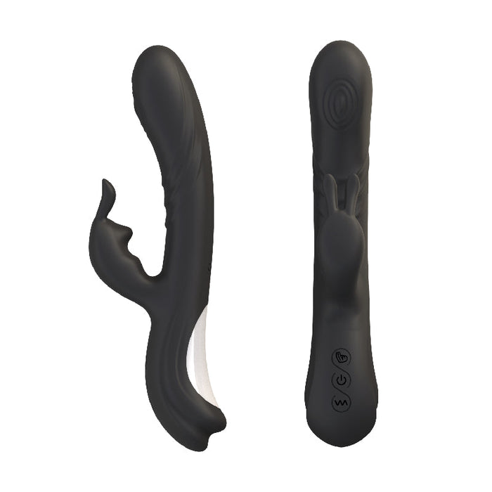 Wonderland Magical Rabbit Vibe - Black-Multi-Functional, Rabbit