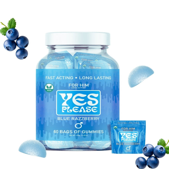 Yes Please Gummies for Him - 60pc Jar-PERSONAL HEALTH > Enhancements