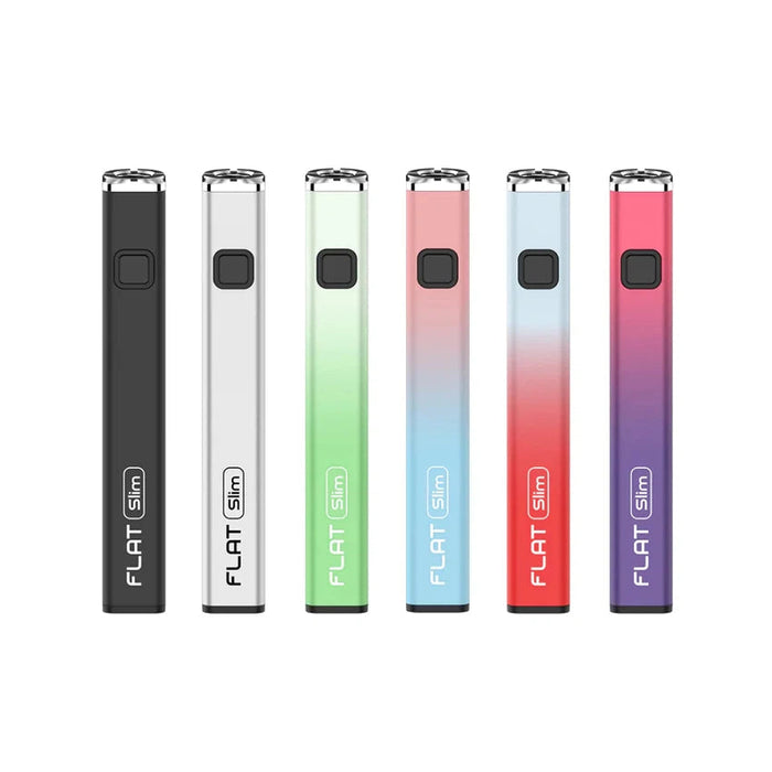 Yocan 510 Thread Flat Slim Dab Pen Battery - Assorted Colors - (20 Count Display)-Vaporizers, E-Cigs, and Batteries