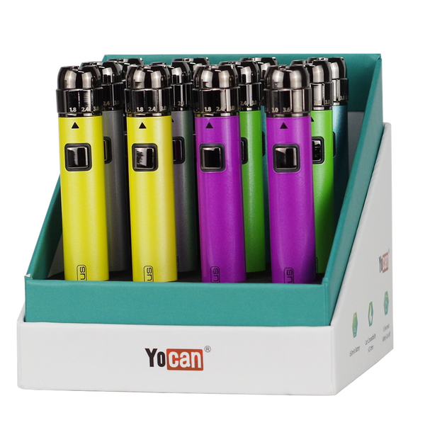 Yocan 510 Thread LUX Plus Battery - (12 Count Display)- MJ Wholesale Yocan 510 Thread LUX Plus Battery - (12 Count Display)- MJ Wholesale