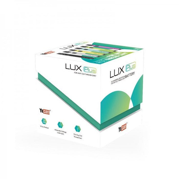 Yocan 510 Thread LUX Plus Battery - (12 Count Display)- MJ Wholesale
