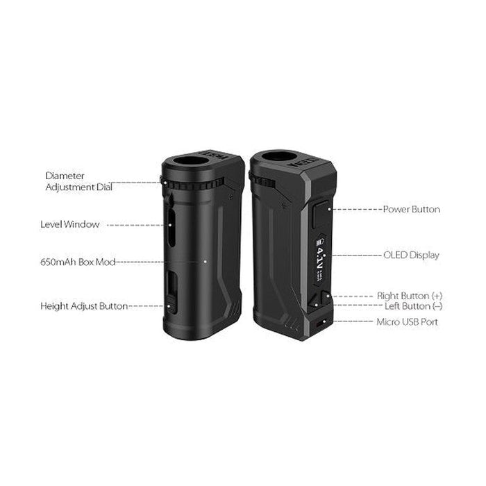 Yocan 510 Thread UNI Pro Universal Portable Mod - Various Colors - (1 Count)-Vaporizers, E-Cigs, and Batteries