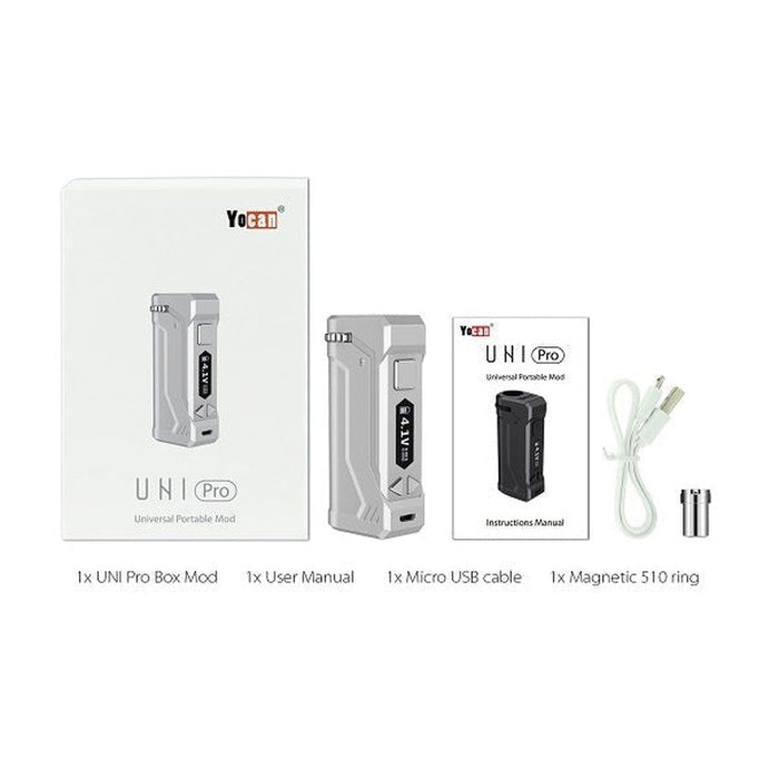 Yocan 510 Thread UNI Pro Universal Portable Mod - Various Colors - (1 Count)-Vaporizers, E-Cigs, and Batteries