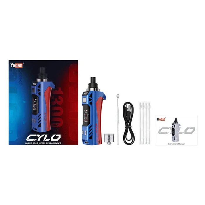 Yocan Cylo Wax Concentrate Vaporizer - Various Colors - (1 Count)-Vaporizers, E-Cigs, and Batteries