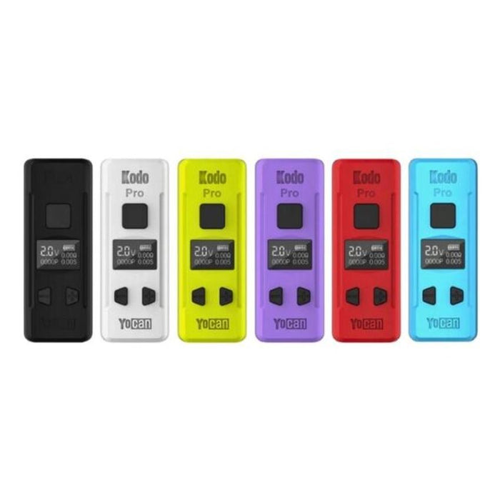 Yocan Kodo Pro 510 Dab Pen Box Battery 400mAh - Assorted Display - (9 Count Display)-Vaporizers, E-Cigs, and Batteries-MJ Wholesale