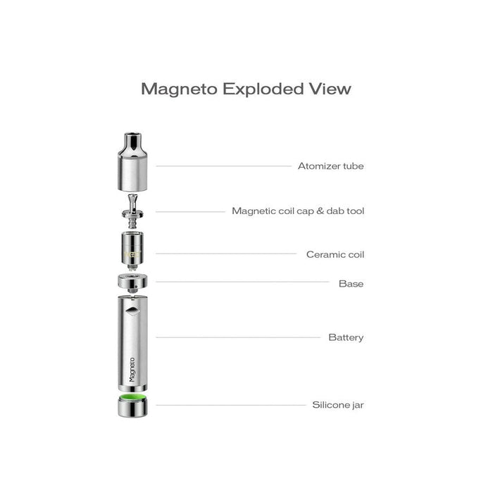 Yocan Magneto 2020 Version All In One Concentrate Vaporizer - Various Colors - (1 Count)-Vaporizers, E-Cigs, and Batteries