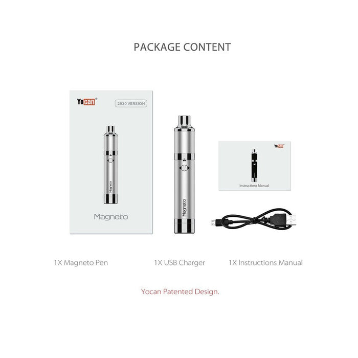 Yocan Magneto 2020 Version All In One Concentrate Vaporizer - Various Colors - (1 Count)-Vaporizers, E-Cigs, and Batteries