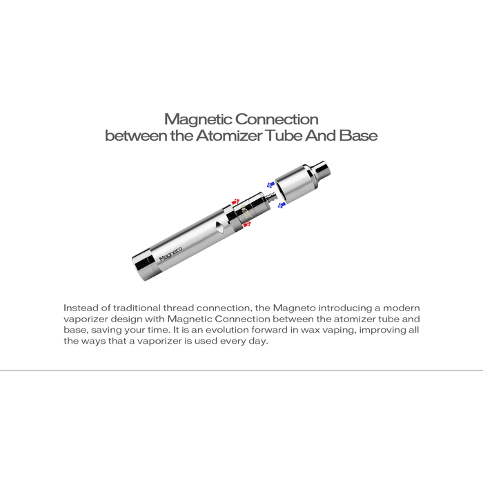 Yocan Magneto 2020 Version All In One Concentrate Vaporizer - Various Colors - (1 Count)-Vaporizers, E-Cigs, and Batteries