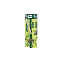 Zig-Zag 70s Mini size Organic Hemp Cones - 8pk - (18 Boxes Per Display)-Papers and Cones