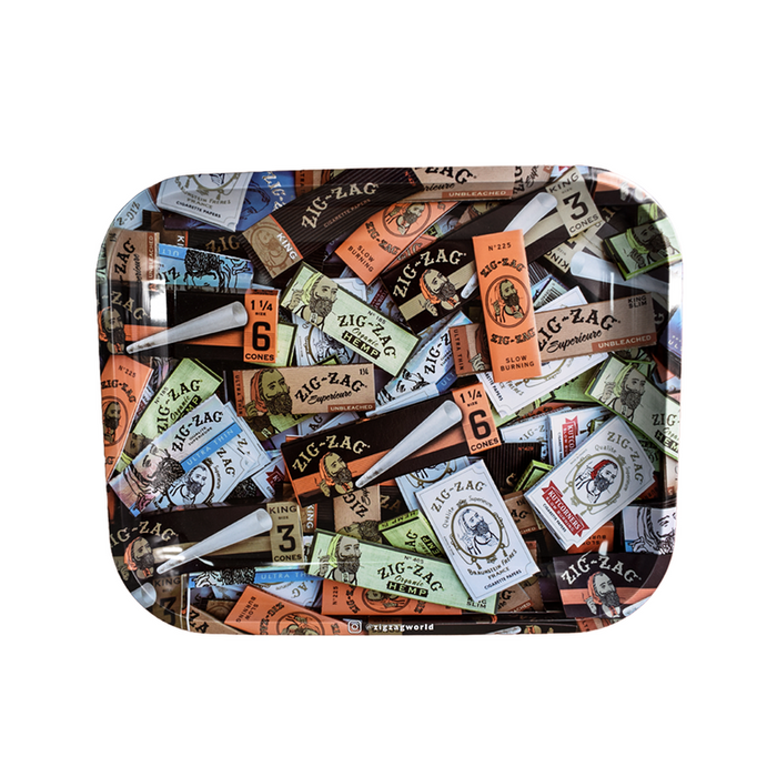 Zig Zag Large Papers Rolling Tray (1,5 OR 10 Count) 1 Count-