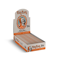 Zig-Zag Vintage - French Orange 1 1/4 Rolling Papers - 1pk - (24 Count Display)-Papers and Cones