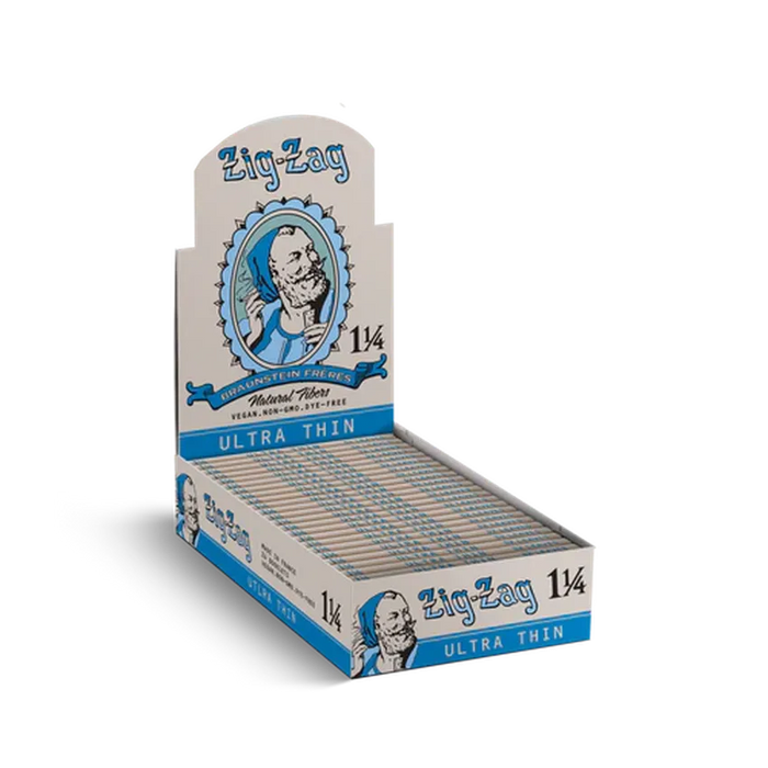 Zig-Zag Vintage - Ultra Thin 1 1/4 Rolling Papers - 1pk - (24 Count Display)-Papers and Cones