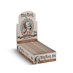 Zig-Zag Vintage - Unbleached 1 1/4 Rolling Papers - 1pk - (24 Count Display)-Papers and Cones