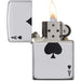 ZIPPO Ace of Spades Chrome Lighter - (1 Count)-Lighters and Torches