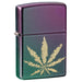ZIPPO Iridescent Leaf Lighter - (1 Count)-Lighters and Torches