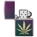 ZIPPO Iridescent Leaf Lighter - (1 Count)-Lighters and Torches