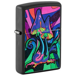 ZIPPO Mushroom Black Light Lighter - (1 Count)-Lighters and Torches