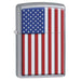 ZIPPO Patriotic Flag Lighter - (1 Count)-Lighters and Torches