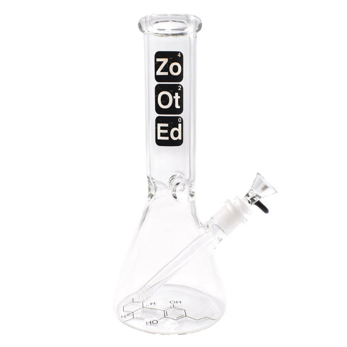 Zooted Brandz - 12" Beaker Water Pipe - (1 Count)-Hand Pipes, Rigs, & Bubblers