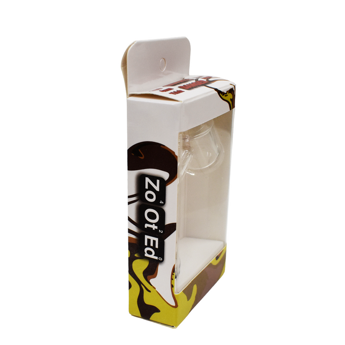 Zooted Brandz - 14mm - 45° Male Quartz Banger - (9 Count Display)-Hand Pipes, Rigs, & Bubblers