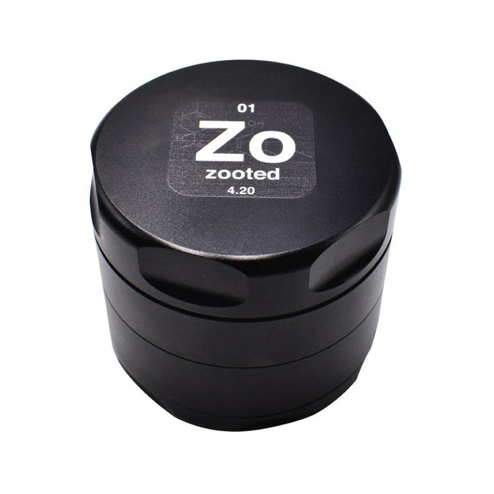 Zooted Brandz - 3 Stage 55mm Grinder 4 Part Grinder - (1 Count)-Grinders