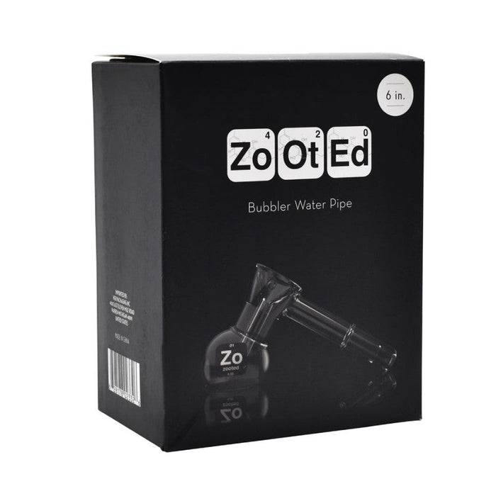 Zooted Brandz - 6" Bubbler - (1 Count)-Hand Pipes, Rigs, & Bubblers