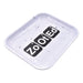 Zooted Brandz - Large Rolling Tray - Black or White - (1 Count)-Rolling Trays and Accessories