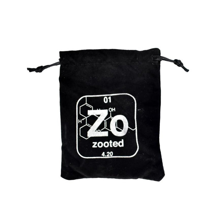 Zooted Brandz - Premium 4 Piece Iridescent Twist Herb Grinder - Rainbow - 63mm - (1 Count, 5 Count, OR 10 Count)-Grinders