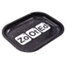 Zooted Brandz - Small Rolling Tray - Black or White - (1 Count)-Rolling Trays and Accessories