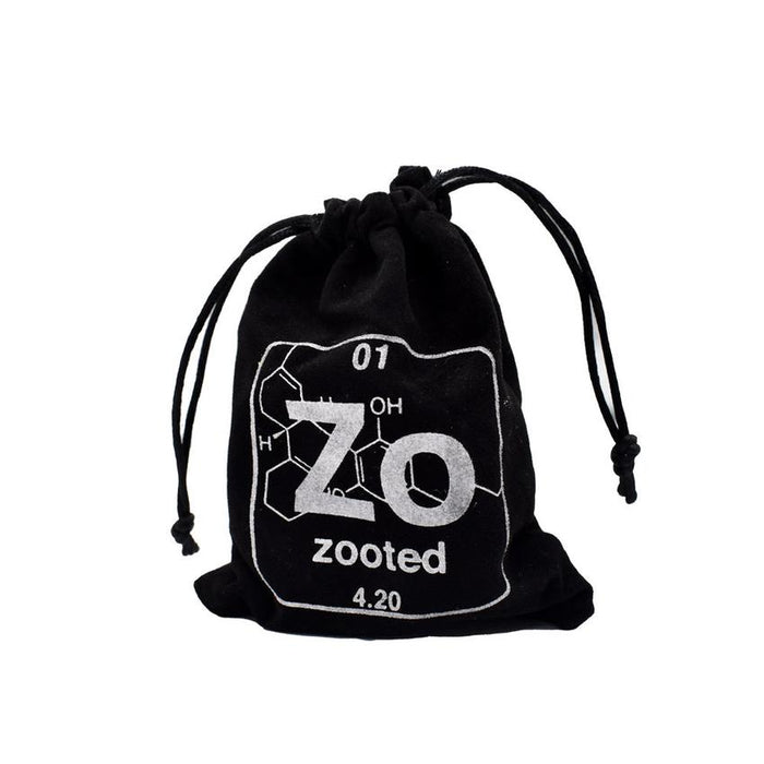 Zooted Iridescent Twist Herb Grinder - Rainbow - 63mm - (1 Count, 5 Count, OR 10 Count)-Grinders