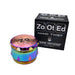 Zooted Iridescent Twist Herb Grinder - Rainbow - 63mm - (1 Count, 5 Count, OR 10 Count)-Grinders