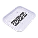 Zooted Large Rolling Tray - Black or White - (1 Count)-Rolling Trays and Accessories
