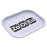 Zooted Small Rolling Tray - Black or White - (1 Count)-Rolling Trays and Accessories