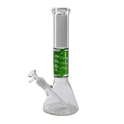 12" Glycerine Beaker Water Bubbler - Color May Vary - (1 Count)-Hand Glass, Rigs, & Bubblers