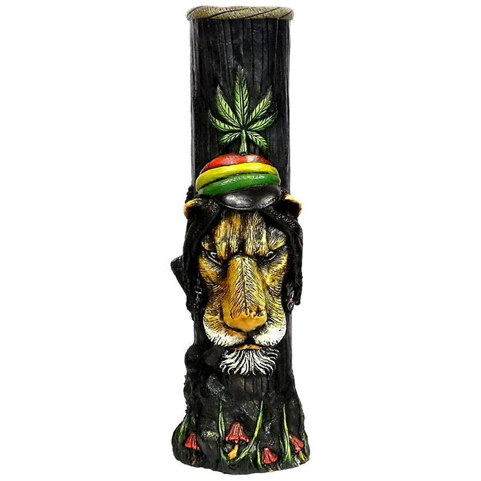 12" Hand Crafted Resin Water Bubbler - Various Designs - (1 Count)-Hand Glass, Rigs, & Bubblers
