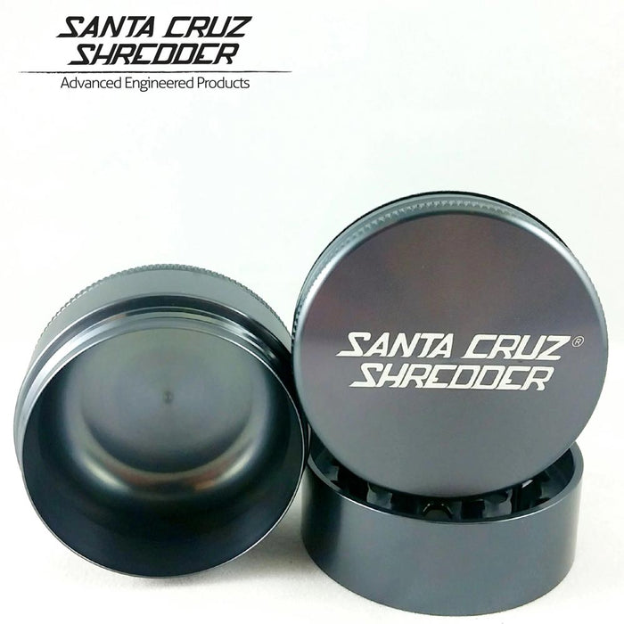2.125" Santa Cruz Shredder Large 3 Piece Grinder - Various Colors - (1 Count)-Grinders