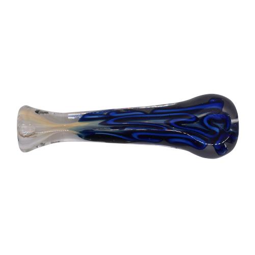 3.5" Artistic Glass One Hitter - Color May Vary - (1, 5, or 10 Count)-Hand Glass, Rigs, & Bubblers