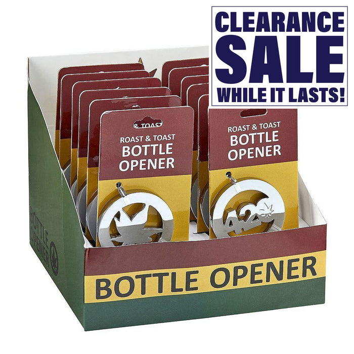 420 Bottle Openers (12 Count Display)-Glass Jars