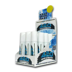 420 Odor Eliminator Spray Sleeve New Car Blue Scent (12 Count Display)-Air Fresheners & Candles