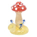 4.5" Mushroom Head Hand Pipe - (1 Count)-Silicone Hand Pipe