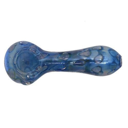 5” Heavy Glass Artistic Glass Pipe - Color May Vary - (1,5 OR 10CT)-Hand Glass, Rigs, & Bubblers