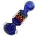 5" Rasta Flat Body Hand Pipe - Color May Vary - (1 Count)-Hand Glass, Rigs, & Bubblers