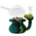 5" Silicone Bubbler With Marble Inside - Color May Vary - (1 Count)-Hand Glass, Rigs, & Bubblers