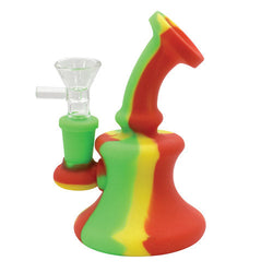 5" Silicone Shower Head Bubbler - (1 Count)-Hand Glass, Rigs, & Bubblers