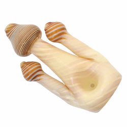 5" Triple Mushroom Hand Pipe - (1 Count)-Silicone Hand Pipe