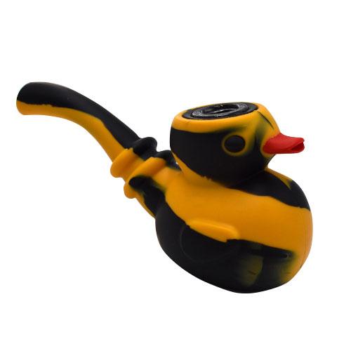 5.5" Duckie Silicone Hand Pipe - Color May Vary - (1 ,3 OR 6 Count)-Silicone Hand Pipe